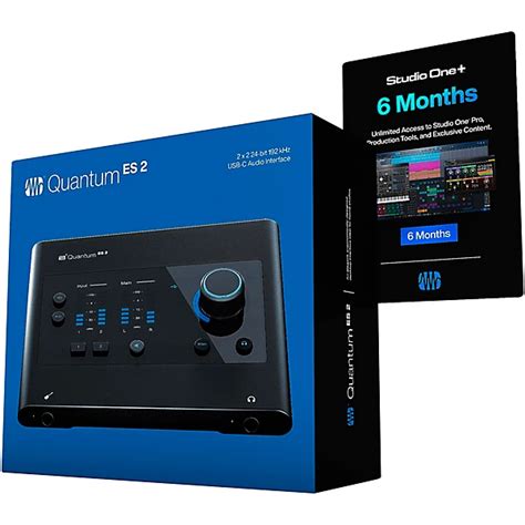 Presonus Quantum Es Usb C X Audio Interface With Month Studio