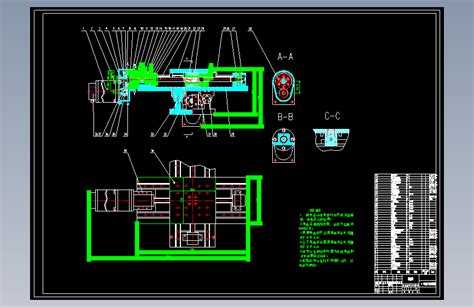 数控铣床x Y数控工作台机电系统设计含2张cad图autocad 2000模型图纸下载 懒石网