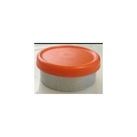 Orange Peel 20mm Matte Flip Cap Vial Seal By WEST PHARMACEUTICALS