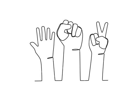 Premium Vector | Hands form a symbol of equality human rights day ...