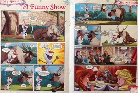 Frozen Comic A Funny Show Olaf And Sven Photo 38984577 Fanpop