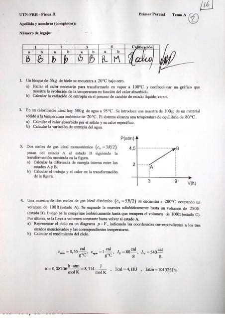 Primer Parcial F Sica Y Ejercicios Resueltos El Rinc N De La