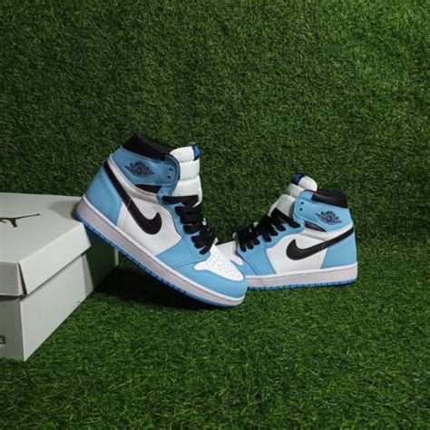 Jual Sepatu Nike Air Jordan Retro 1 Og University Blue Shopee Indonesia