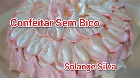 Total Imagem Como Decorar Bolo Sem Bico De Confeitar Br