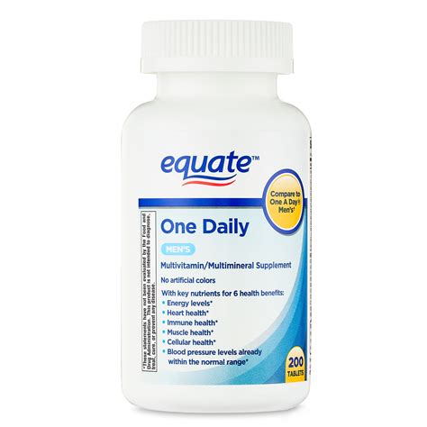 Brandclub - Equate One Daily Men's Multivitamin/Multimineral Supplement