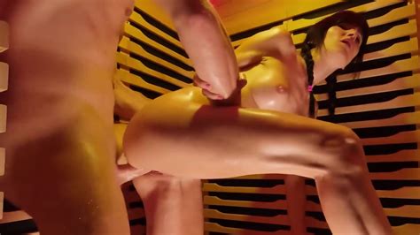 Squirting With Stranger In Public Sauna He Cums Times To My Pussy And Run Away