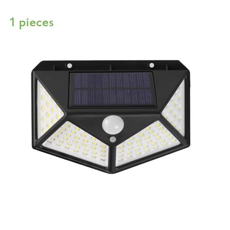 Led Solar Wandlamp Pir Motion Sensor Licht Out Grandado