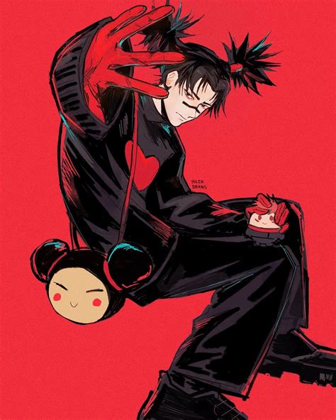 Choso Pucca And Garu Jujutsu Kaisen And 1 More Drawn By Yolie