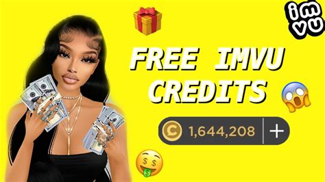 How To Get Free Credits On Imvu Update Youtube