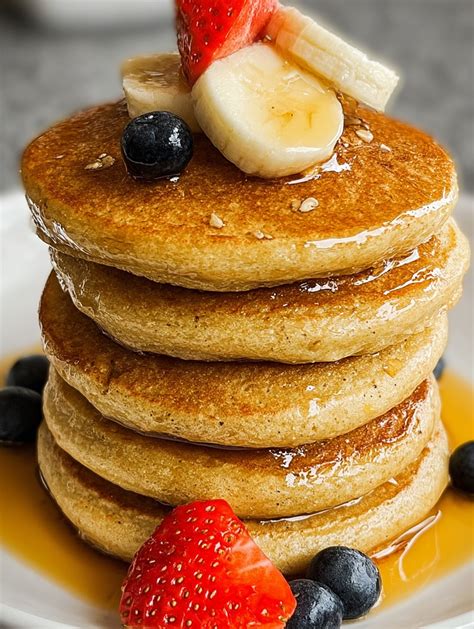Hot Cakes De Avena Saludables Desayuno Rico Y Nutritivo Sabores Del