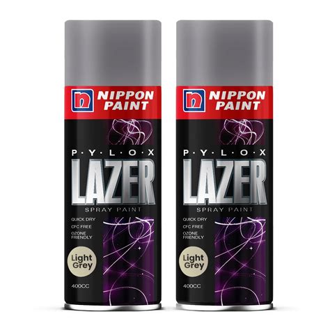 Nippon Paint Pylox Lazer Multipurpose Colour Spray Paint Can Light