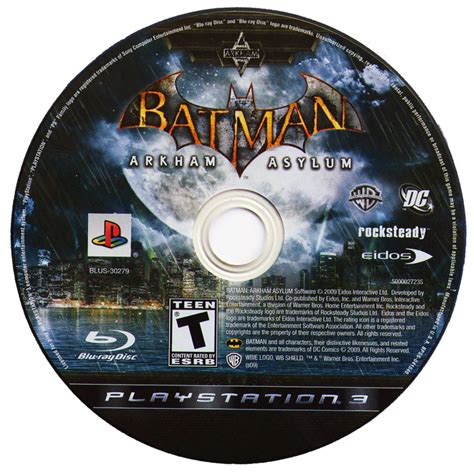 Batman Arkham Asylum 2009 Box Cover Art Mobygames