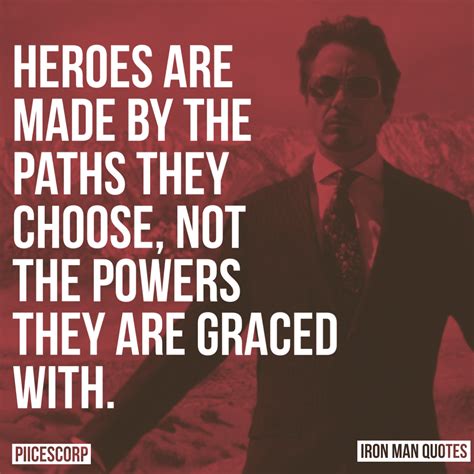 Iron Man Quotes - PiiCESCORP