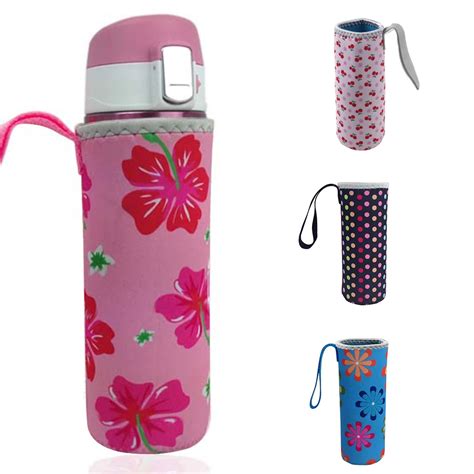 Water Bottle Cover Neoprene Heat Insulated Sleeve Bag Case Pouch For