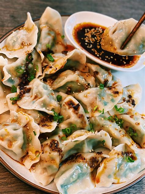 The BEST Pork And Chives Dumplings Tiffy Cooks Recipe Pork And