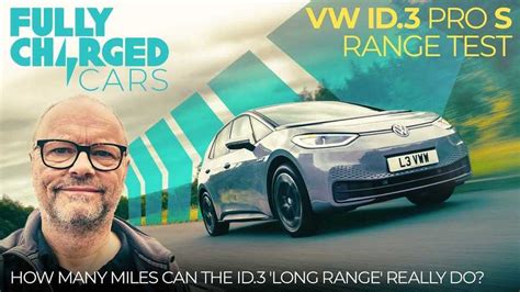 Check Out How Far A 77 KWh VW ID 3 Pro S Drives On A Charge