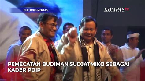 Tanggapan Puan Maharani Soal Pemecatan Budiman Dari Pdip Video