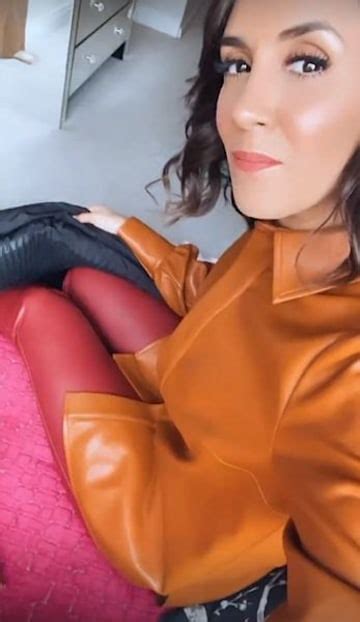 Strictly S Janette Manrara Commands Attention In All Leather Look As She Teases Exciting Project