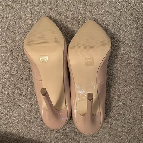Steve Madden Shoes Steve Madden Nude Pointed Toe Heels Size 75 Poshmark