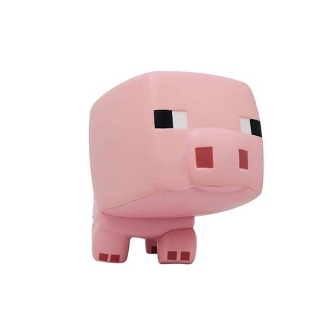 Minecraft Mega Squishme Anti Stress Figure Series Pig Cm Ebay