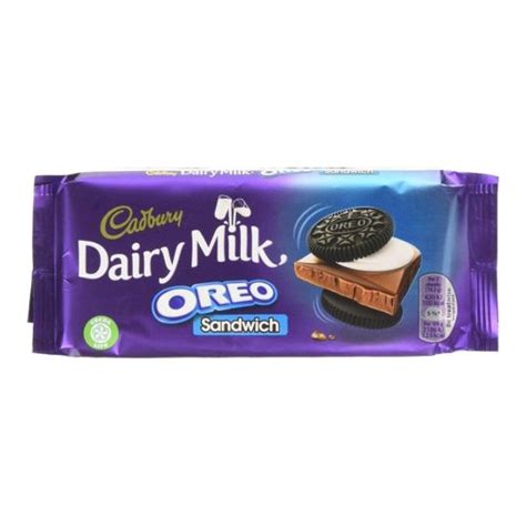 CADBURY DAIRY MILK OREO SANDWICH 96 GMS - saleh