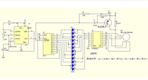 Uln2003驱动28byj48步进电机stm32f103版库函数合集免费下载 电子电路图 电子技术资料网站