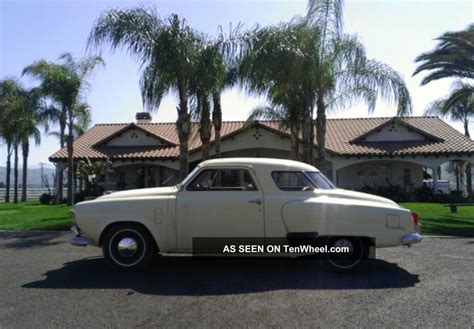 1951 Studebaker Bullet Nose Champion Starlight Coupe