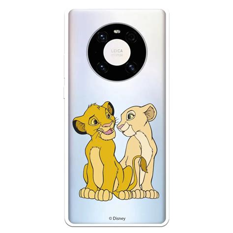 Disney Huawei Mate Pro Simba And Nala Silhouette The Lion King Case