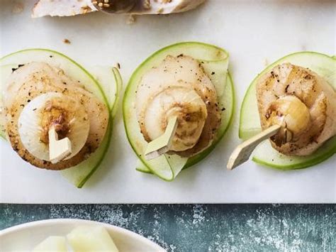 Penne met pompoencrème sint jakobsvruchten en waterkersolie Libelle