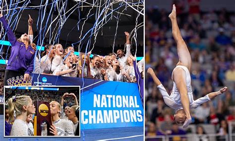 Olivia Dunne and her LSU teammates are crowned national champions for ...