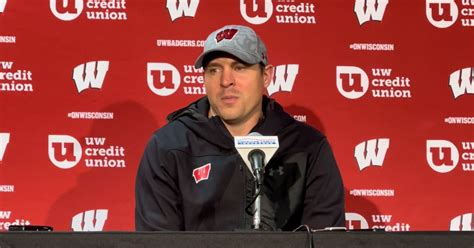 Wisconsin vs. Maryland: Jim Leonhard postgame availability recap ...