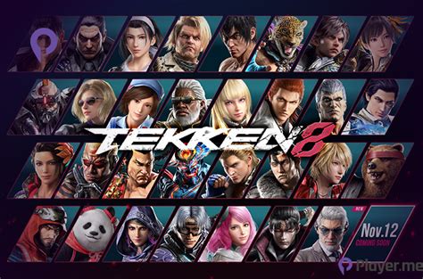 Tekken 8 Characters Complete List Player Me