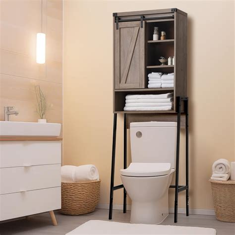 GORZING Over The Toilet Storage Cabinet Above Toilet Storage Cabinet