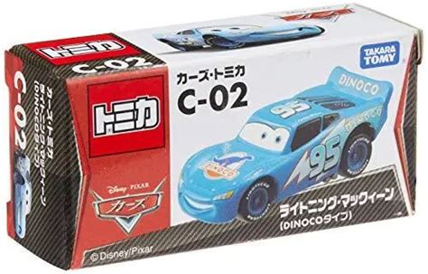 TAKARA TOMY DISNEY Cars Tomica C 02 Lightning McQueen DINOCO Typ EUR 16