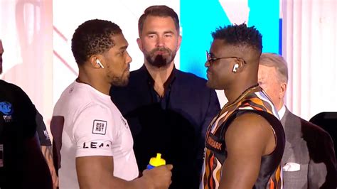 Francis Nagnnou Revient Sur Son Choc Avec Anthony Joshua