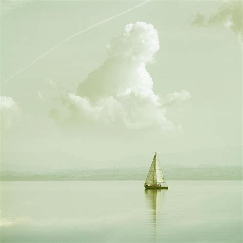 Sail Boat On Calm Waters Photograph By Christiana Stawski Pixels