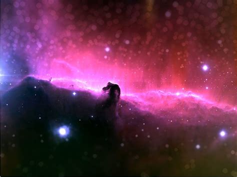 Horsehead Nebula Bokeh Enhance Original Image Nasacourtes Flickr