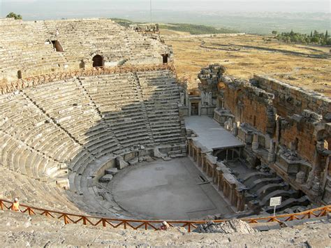 Amphitheatre Pamukkale Turkey Dachalan Flickr