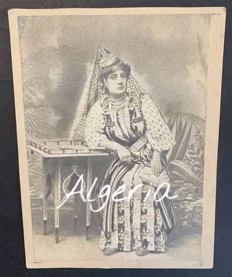 Algerian Woman Photographed