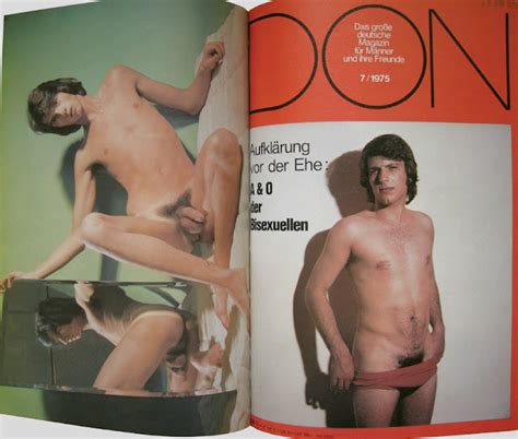 Gay History DON The German Gay Magazine 1975 Heft 7 Bis 8