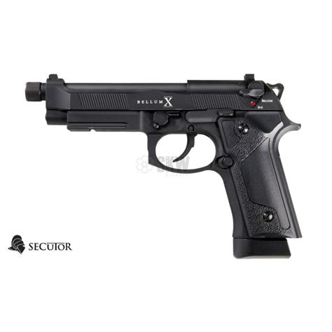 Comprar Pistola Gas Y Co Bellum X Black Secutor Airsoftyecla Es