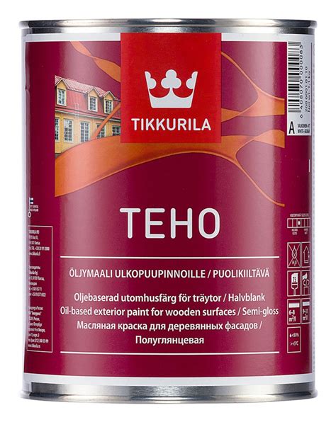 Tikkurila Teho, цена - купить масляную краску Тиккурила Техо.