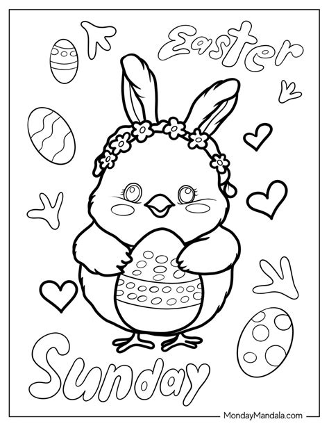 Free Printable Easter Coloring Pages