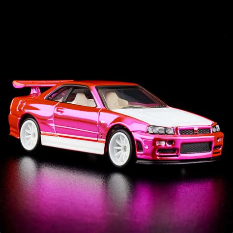 Hot Wheels Rlc Exclusive Pink Editions Nissan Skyline Gt R R Shopee Malaysia
