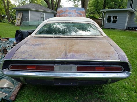 1970 Dodge Challenger Plum Crazy Last On The Road In 1978 Is Back After