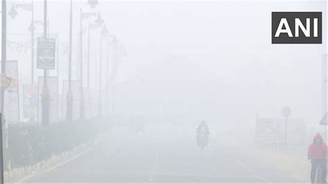 Up Weather Update Today Cold Wave And Dense For Lower Visibility In Noida Ghaziabad Kanpur