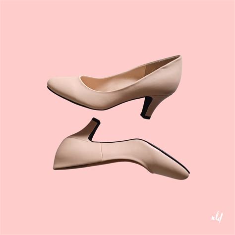 Parisian Nude Heeled Shoes On Carousell