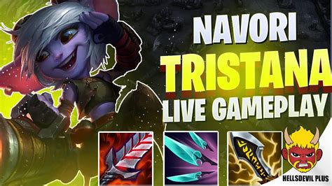 Tristana With Navori Is So Broken Wild Rift Hellsdevil Plus Gameplay