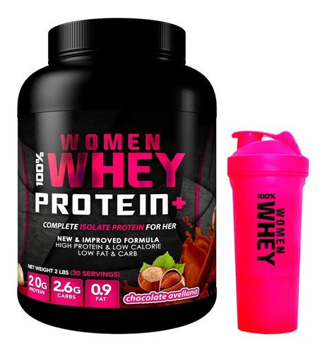 Proteina Woman Whey Shaker Woman Regalo Envio Gratis Cuotas Sin