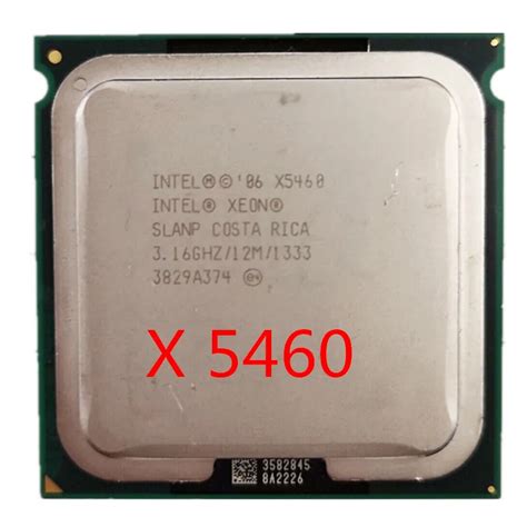 Intel Xeon X Cpu Works On Lga Mainboard Ghz Mb Mhz